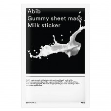 Питательная маска с молочными протеинами Abib Gummy Sheet Mask Milk Sticker