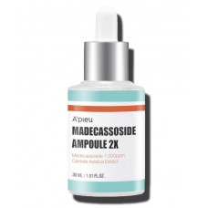 Apieu Madecassoside Ampoule 2X Интенсивная восстанавливающая сыворотка для лица с мадекассосидом, 30 мл