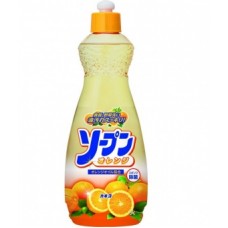 Средство KANEYO для мытья посуды, фруктов и овощей аромат апельсин бутылка 600мл