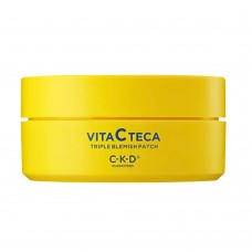 Осветляющие патчи для глаз с витамином С CKD Vita C Teca Triple Blemish Patch