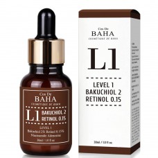 Мягкая антивозрастная сыворотка с бакучиолом и ретинолом Cos De Baha L1 Bakuchiol & Retinol Serum