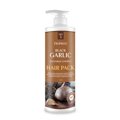 Маска для волос Deoproce Black Garlic Intense Energy Hair Pack