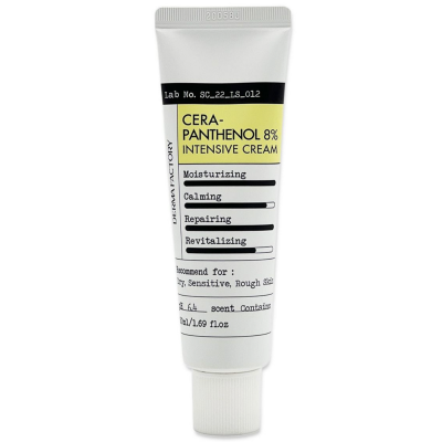 Derma Factory Интенсивный восстанавливающий крем с церамидами и пантенолом (8%), Cera-Panthenol 8% Intensive Cream