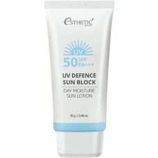 Esthetic House Лосьон солнцезащитный - UV defence sun block day moisture sun lotion SPF50+, 70г