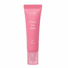 Etude Бальзам для губ с ароматом ягод - Fruity lip balm #01 berry, 10г