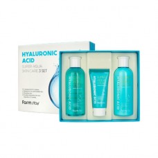 Набор 3 средств с гиалуроновой кислотой FARMSTAY Hyaluronic Acid Super Aqua Skin Care 3 Set