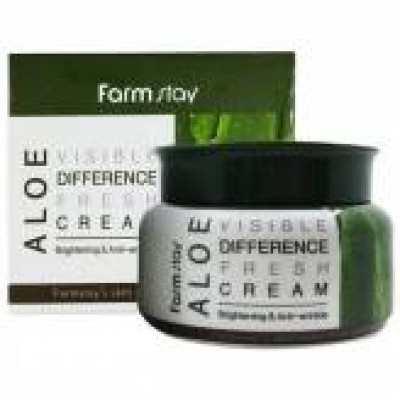 FarmStay Освежающий крем с экстрактом алоэ Aloe Visible Difference Fresh Cream, 100 мл