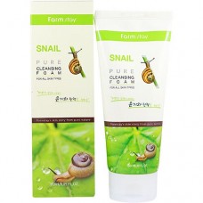 FARMSTAY ПЕНКА ДЛЯ УМЫВАНИЯ УЛИТКА SNAIL PURE CLEANSING FOAM 180 МЛ