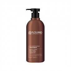 Восстанавливающая маска-бальзам для волос с кератином Floland Premium Silk Keratin Treatment — 530 мл