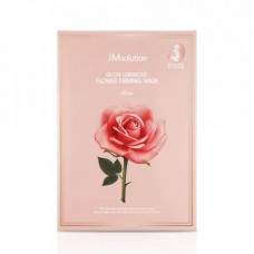 Тканевая маска с экстрактом дамасской розы JMsolution Glow Flower Firming Mask Rose