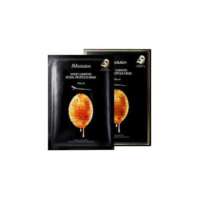 ВОССТАНАВЛИВАЮЩАЯ ТКАНЕВАЯ МАСКА С МЁДОМ И ПРОПОЛИСОМ HONEY LUMINOUS ROYAL PROPOLIS MASK, JMSOLUTION