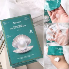 ГЛУБОКОУВЛАЖНЯЮЩАЯ МАСКА С ЖЕМЧУГОМ MARINE LUMINOUS PEARL DEEP MOISTURE MASK PEARL, JMSOLUTION