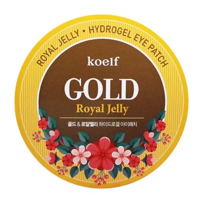 Гидрогелевые патчи с золотом и маточным молочком Koelf Gold & Royal Jelly Eye Patch
