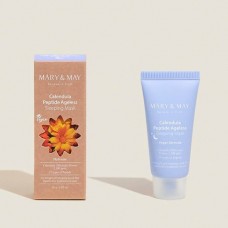 Mary & May Ночная маска с экстрактом календулы и пептидами Calendula Peptide Ageless Sleeping Mask (30 гр)