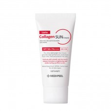 Солнцезащитный крем с коллагеном для жирной кожи Medi-Peel Red Lacto Collagen Sun Cream SPF50+ PA++++