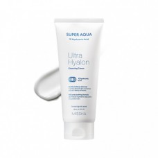 Очищающая крем-пенка для лица Super Aqua Ultra Hyalron Cleansing Cream MISSHA 200 мл