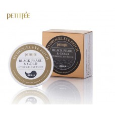 Гидрогелевые патчи для глаз Petitfee Black Pearl & Gold Eye Patch