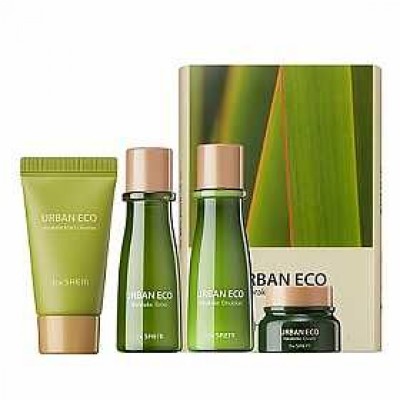 Набор для лица The Saem Urban Eco Harakeke Travel 4 Kit